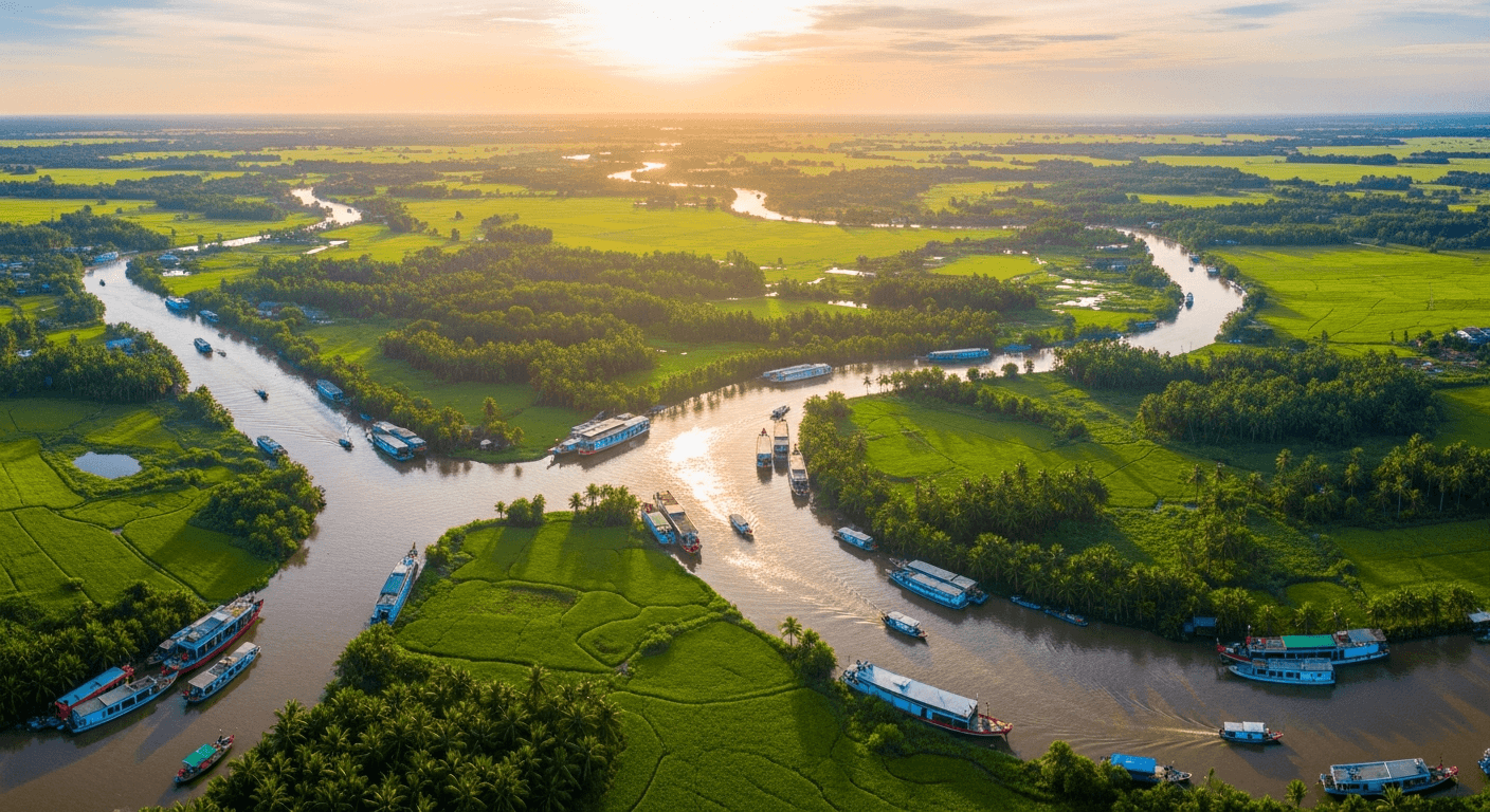 สามเหลี่ยมปากแม่น้ำโขง