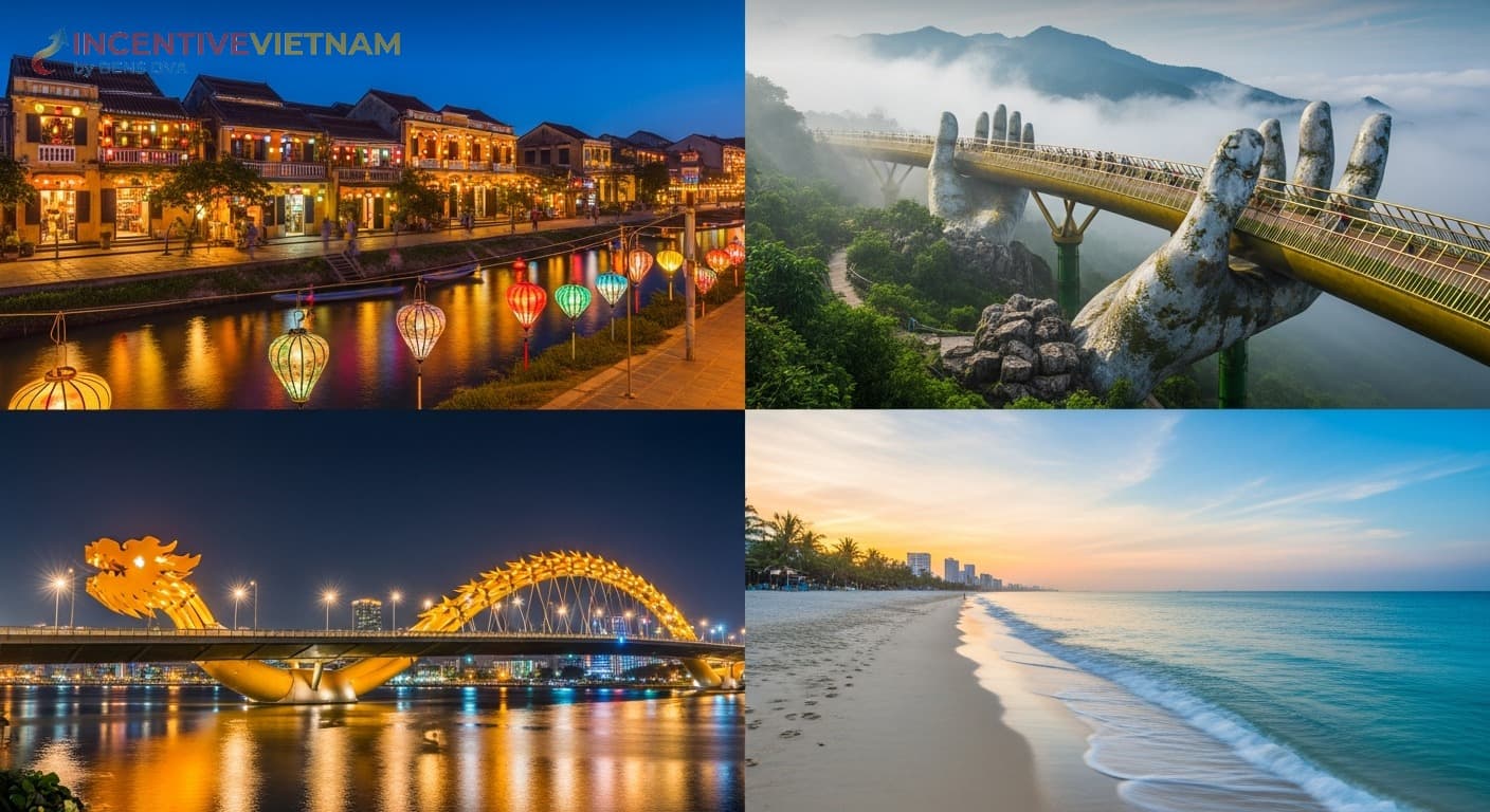 กิจกรรมไฮไลท์ ดานัง – ฮอยอัน 3 วัน: สะพานทอง บานาฮิลล์ เมืองมรดกโลก