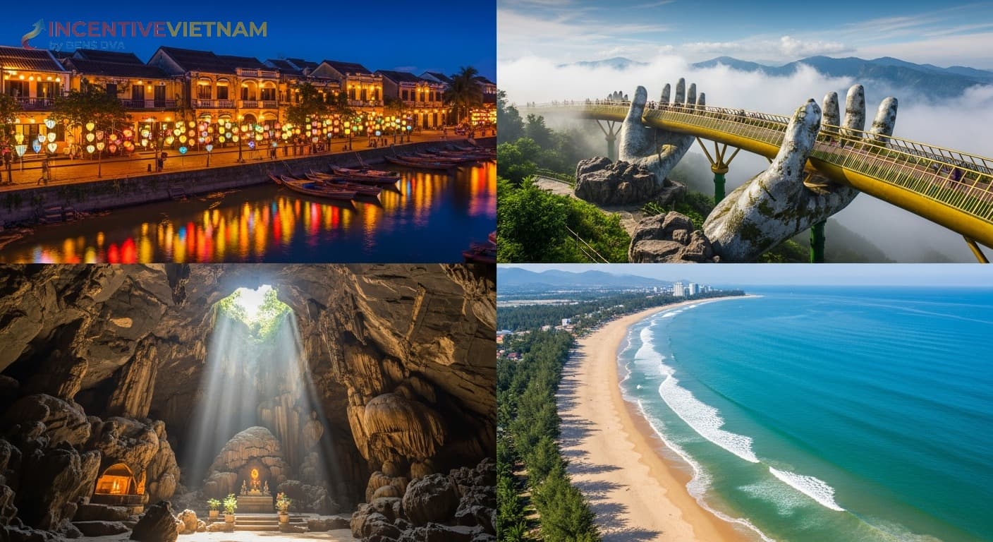 กิจกรรมไฮไลท์ ดานัง – ฮอยอัน 4 วัน: ทะเล มรดกโลก Team Building ครบจบ