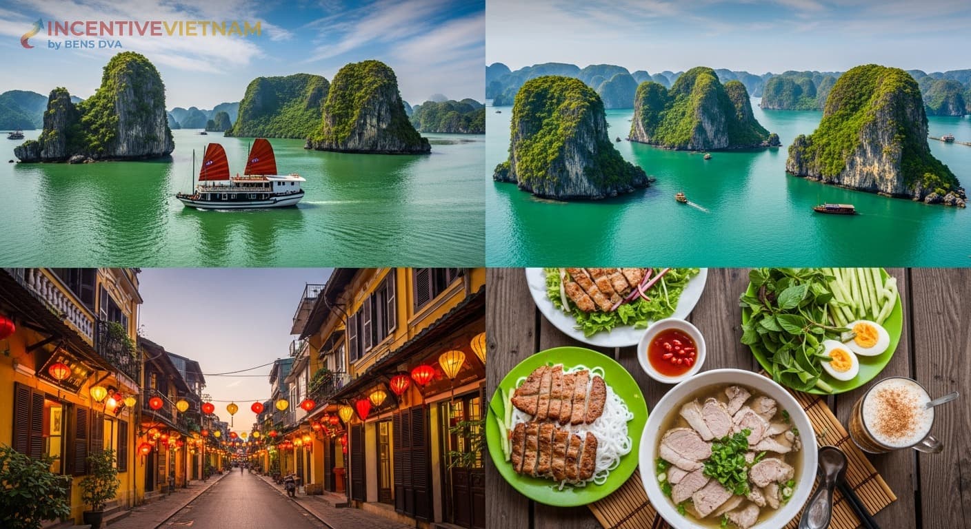 กิจกรรมไฮไลท์ ฮานอย – ฮาลอง 4 วัน: เมืองหลวงพันปีสู่อ่าวมรดกโลก